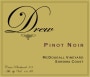 Drew McDougall Vineyard Pinot Noir 2006  Front Label