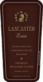 Lancaster Sophia's Hillside Cuvee 2014 Front Label