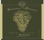 Chateau Margene Reserve Cabernet Sauvignon 2001 Front Label