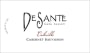 DeSante Cabernet Sauvignon 2014  Front Label