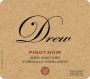 Drew Weir Vineyard Pinot Noir 2011  Front Label