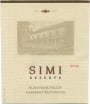 Simi Reserve Cabernet Sauvignon 2005 Front Label