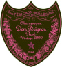 Dom Perignon Luminous Collection Millesime Rose 2000 Front Label