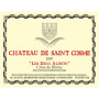 Chateau de Saint Cosme Cotes du Rhone Les Deux Albion 2007 Front Label