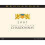 Bernardus Monterey County Chardonnay 2007 Front Label