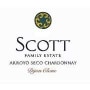 Scott Family Estate Chardonnay 2008 Front Label