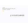 J Vineyards Russian River Pinot Gris 2008 Front Label