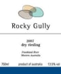 Rock Gully Riesling 2007 Front Label