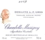 Domaine A.F. Gros Chambolle Musigny 2009 Front Label