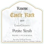 Castle Rock Lake County Reserve Petite Sirah 2007 Front Label