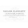 Taylor Fladgate Vintage Port 2007 Front Label