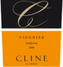 Cline North Coast Viognier 2008 Front Label