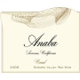 Anaba Coriol Red 2006 Front Label