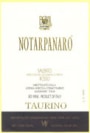 Taurino Notarpanaro 2003 Front Label