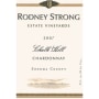 Rodney Strong Chalk Hill Chardonnay 2007 Front Label
