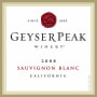 Geyser Peak Sauvignon Blanc 2008 Front Label