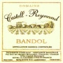 Domaine Castell-Reynoard Bandol Rouge 2005 Front Label