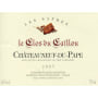 Clos du Caillou Chateauneuf-du-Pape Les Safres 2007 Front Label