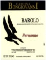 Bongiovanni Barolo Pernanno 2004 Front Label