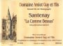 Guy Amiot Santenay La Comme Dessus 2012 Front Label
