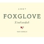 Foxglove Zinfandel 2007 Front Label