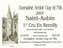 Guy Amiot Saint Aubin En Remilly 2007 Front Label