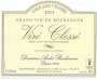 Andre Bonhomme Vire-Clesse Vieilles Vignes 2013 Front Label