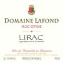Domaine Lafond Lirac Roc-Epine Rouge 2007 Front Label