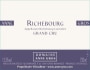 Domaine Anne Gros Richebourg Grand Cru 2012 Front Label