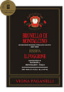 Il Poggione Brunello di Montalcino Riserva Vigna Paganelli 2003 Front Label