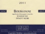 Domaine Anne Gros Bourgogne Pinot Noir 2011 Front Label