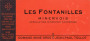 Domaine Anne Gros et Jean-Paul Tollot Les Fontanilles Minervois 2011 Front Label
