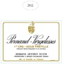 Domaine Antonin Guyon Pernand Vergelesses Sous Fretille 2012 Front Label