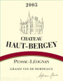 Chateau Haut-Bergey  2005 Front Label