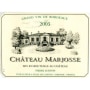 Chateau Marjosse Blanc 2005 Front Label