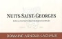 Domaine Arnoux-Lachaux Nuits Saint Georges 2009 Front Label