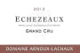 Domaine Arnoux-Lachaux Echezeaux Grand Cru 2013 Front Label