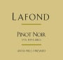 Lafond Arita Hills Vineyard Pinot Noir 2011 Front Label