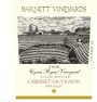 Barnett Vineyards Cyrus Ryan Cabernet Sauvignon 2006 Front Label
