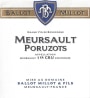 Ballot-Millot Meursault Poruzots 2012 Front Label