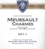Ballot-Millot Meursault Charmes 2011 Front Label