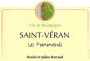 Daniel & Julien Barraud Saint-Veran Les Pommards 2014 Front Label