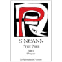 Sineann Pinot Noir (half-bottle) 2007 Front Label