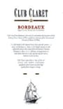 Club Claret Rouge 2008 Front Label