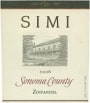 Simi Sonoma County Zinfandel 2006 Front Label