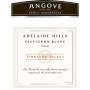 Angove Family Winemakers Adelaide Hills Vineyard Select Sauvignon Blanc 2008 Front Label