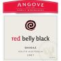 Angove Family Winemakers Red Belly Black Shiraz 2007 Front Label
