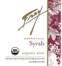 Frey Organic Syrah 2014 Front Label