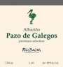 Pazo de Galegos Albarino 2007 Front Label