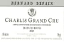 Bernard Defaix Chablis Bougros Grand Cru 2014 Front Label